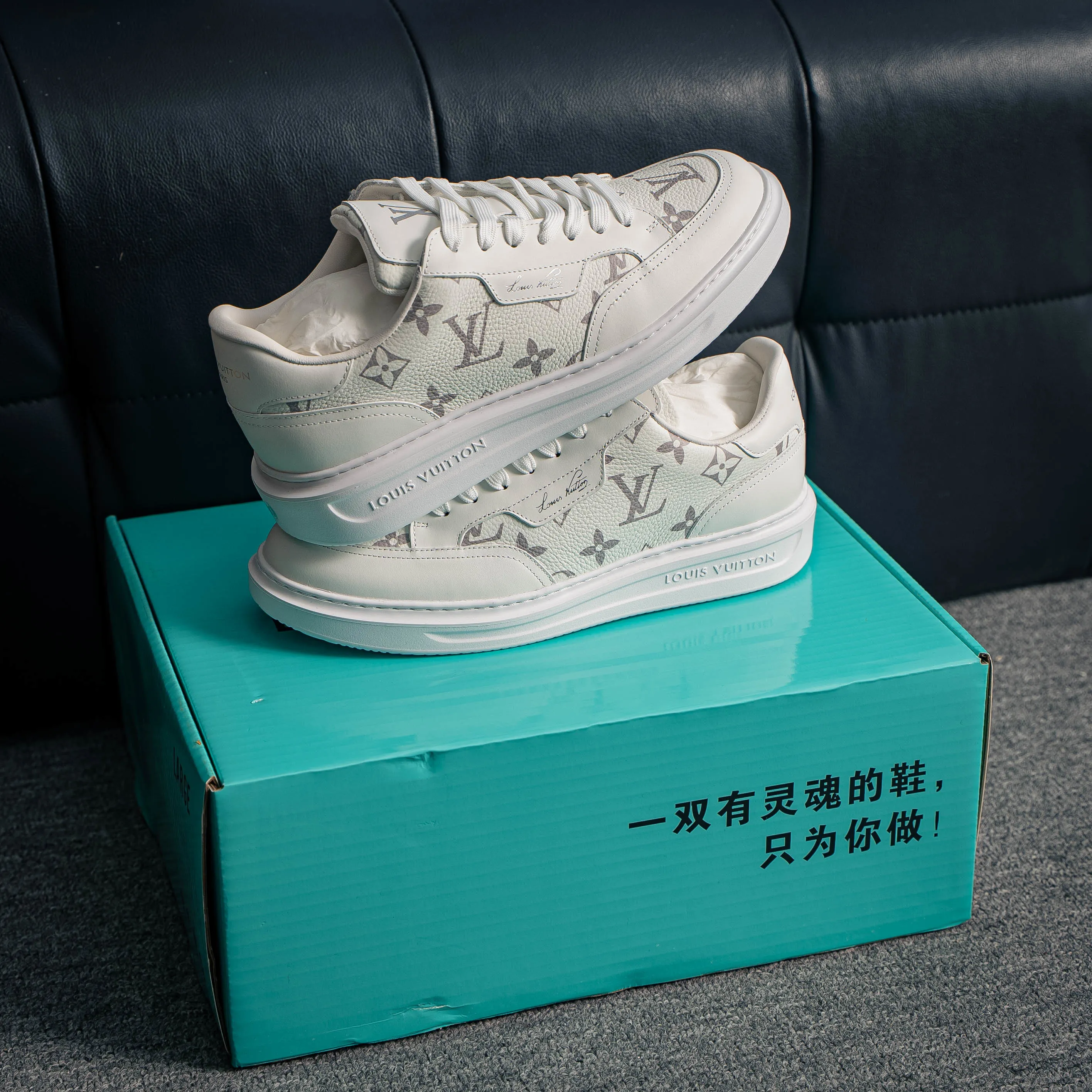 Premium In Stock Louis Vuitton LV Shoes Series Same Style Versatile Authentic 1:1 ， Shoes
